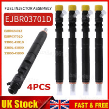 4x Diesel Fuel Injector Assembly For Hyundai Terracan Kia Carnival/Sedona II 2.9