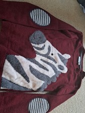 Jo Jo Maman Bebe Zebra Jumper 5-6