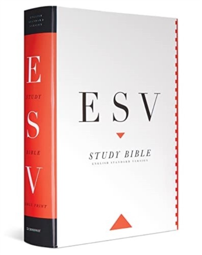 Esv study bible large print - esv,
