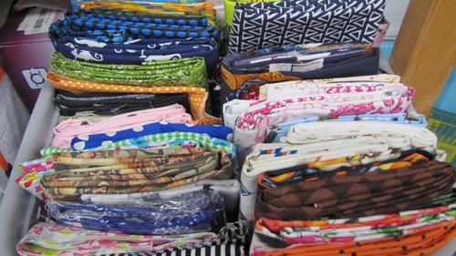 Fabric scrap grab bags - scrap,