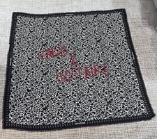 Zadig Voltaire Women's Scarf Cotton One Size Blue -heart Prints