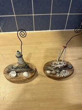 To Nautical Themed Menu Or Place Setting Card Holders Wooden