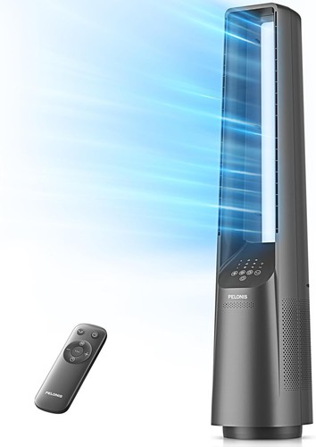 Bladeless tower fan w - bladeless, w/