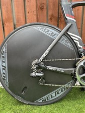 Selcof Carbon Clincher Disc Wheel TT Time Trial Triathlon