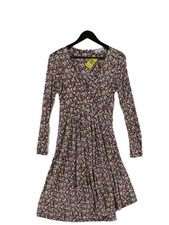 Kew 159 Wrap Midi Dress UK8 in Multi
