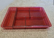 Pink Expanding Drawer Organiser Tray