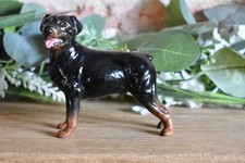 Beswick Rottweiler Ornament Figure Dog England Shelf Display Collectable (K)