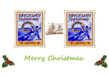 SPEEDWAY CHRISTMAS CARD. HACKNEY 1979 VINTAGE DESIGN FREE UK P&P
