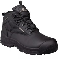 Delta Plus Panoply S3 Samy Black Waterproof Steel Toe Cap Premium Safety Boots