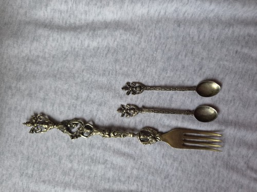 Antique fork and miniature - antique, 2