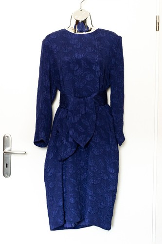 Vintage dress silk evening