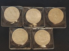 Set of 5 German Silver 5