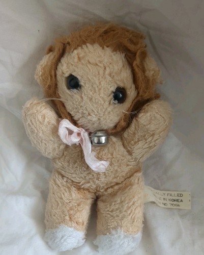 Lion soft toy - ribbon, and