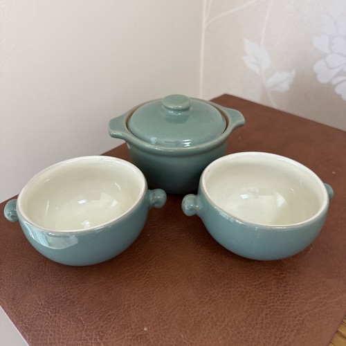 Handled denby manor green - manor,
