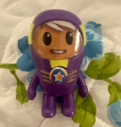 Purple yellow astronaut - purple, &