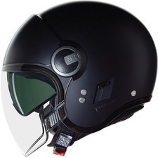 Nolan N21 Visor Classico Open Face Motorcycle Helmet - Matt Black