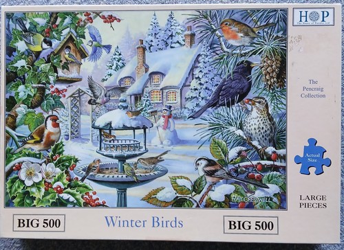 Winter birds hop - winter,