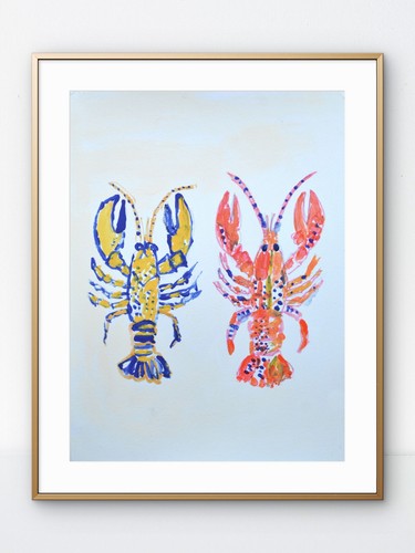 Lobster painting original - painting,