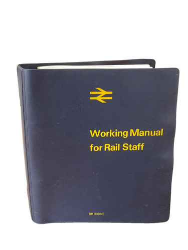 British rail train crew manual - british,