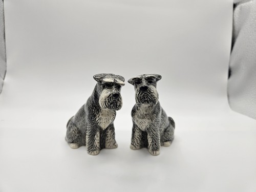 Schnauzer dog salt pepper - schnauzer,