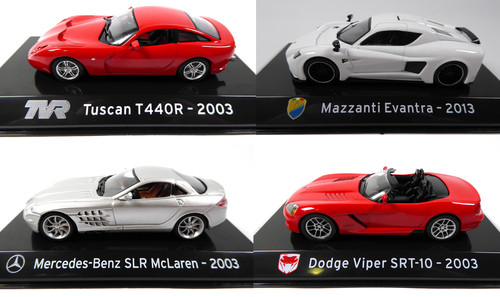 Set sports cars - 4,