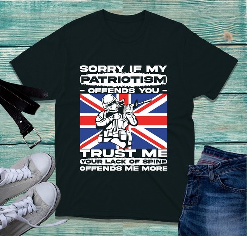Sorry patriotism offends - my,