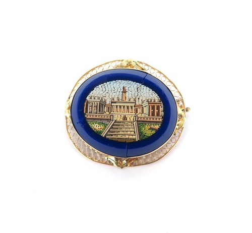 Antique 14ct yellow - gold, micro