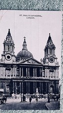 Vintage Postcard. St. Paul’s