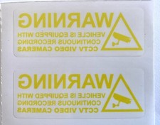 WARNING RECORDING CCTV DASHCAM