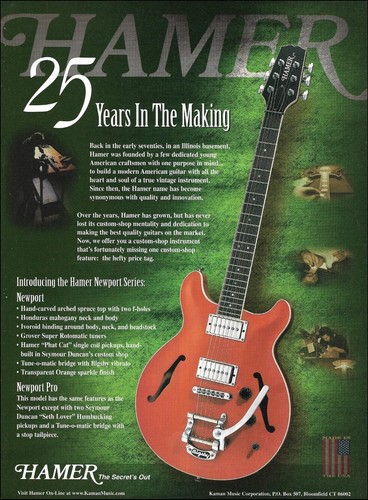 Hamer newport pro series - newport,