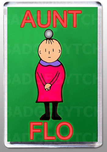 Bod aunt flo large - aunt, fridge