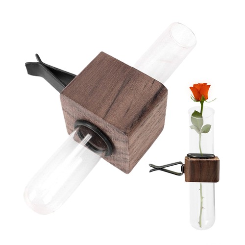 Creative car flower vase - flower, clip