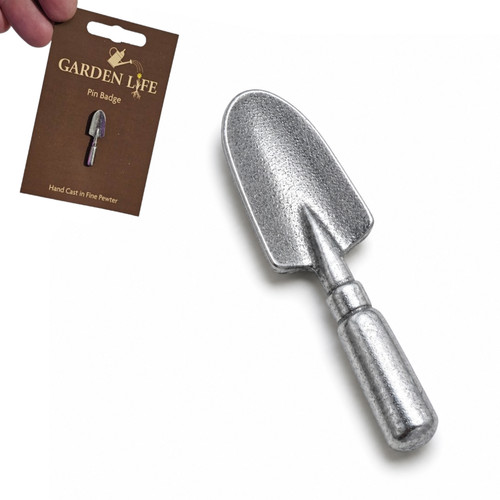 Garden trowel pin - trowel, badge