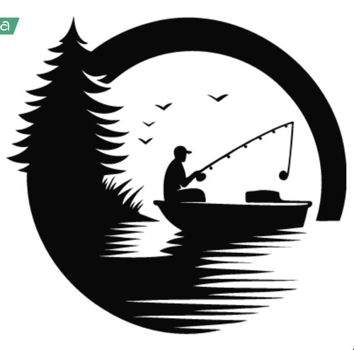 Fishing vinyl decal sticker - vinyl,