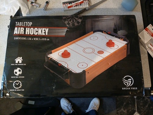 Tabletop air hockey - hockey, game