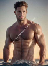 Nude male model handsome - nude, men