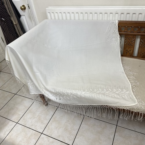 Vintage ivory cream silk - ivory,