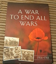 A War to End All Wars 1914-1918 London Mint Office WW1 Commemorative Coin.