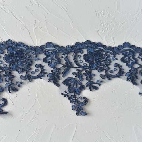 Floral alencon corded lace - alencon,