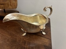 Absolutely Beautiful Silver Plated Gravy Boat / Sauce Boat Never Used