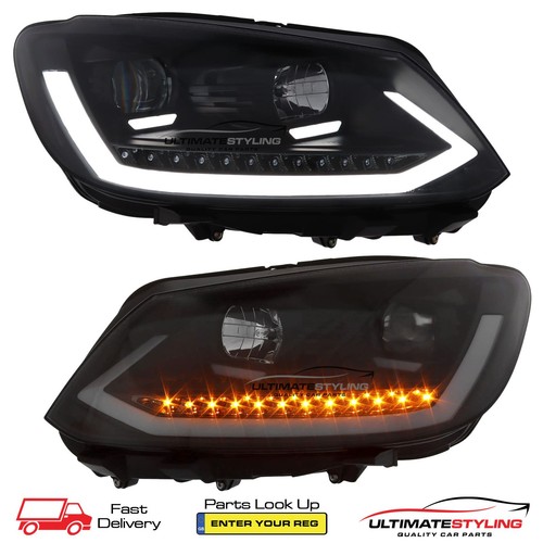 Touran headlights led - headlights,