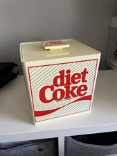 Vintage Original Collectable Diet Coca Cola  Square Ice Bucket