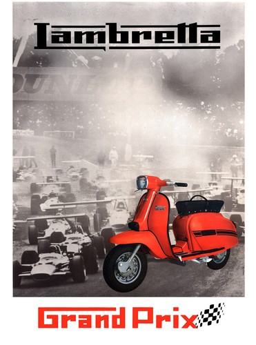 Lambretta grand prix aluminium - lambretta,