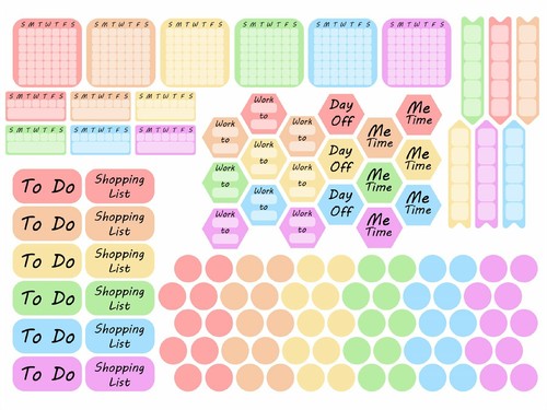 648 habit tracker planner - 648,