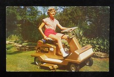 1961 Hot Chick on Her Bolens