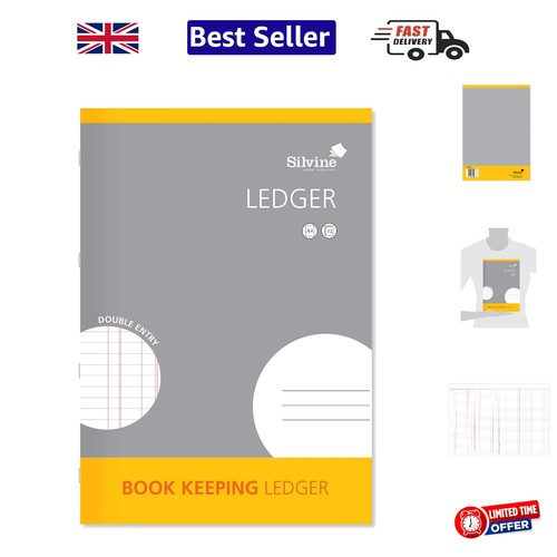 Page double entry ledger - entry,