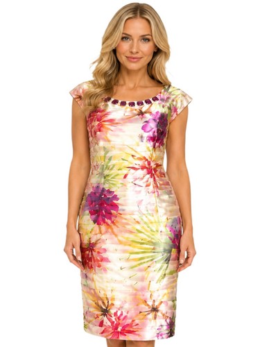 Izabella botanical print dress - botanical,