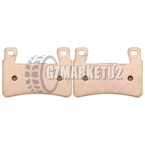 Front sintered brake - sintered, pads