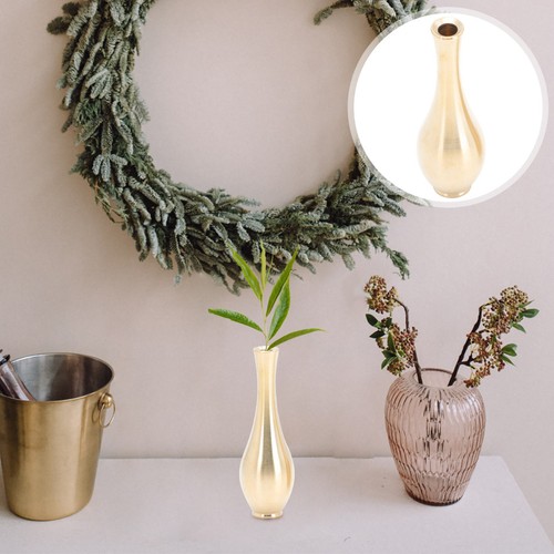 2pcs creative brass - creative, vase