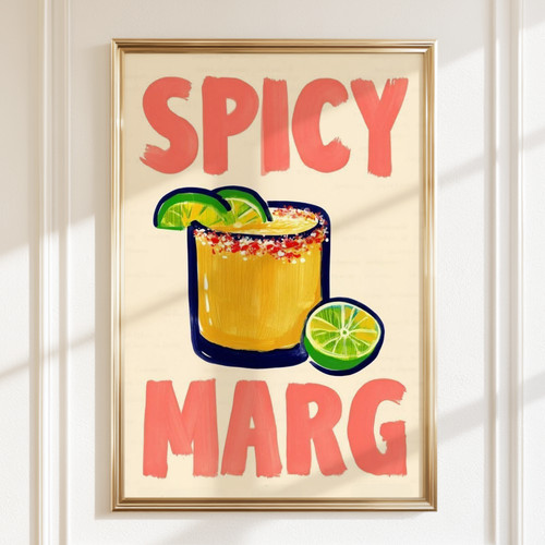 Spicy margarita cocktail - spicy,